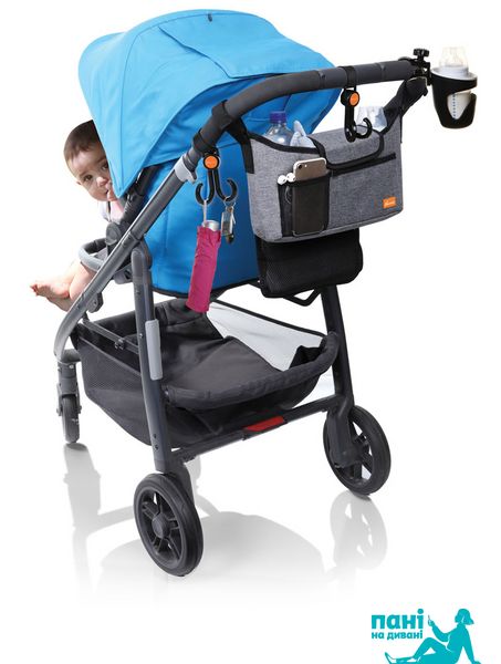 Набір до коляски DreamBaby ON-THE-GO (Grey Denim) G2285 фото