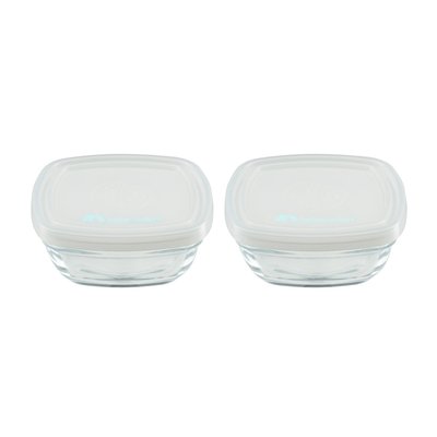 Скляні контейнери для їжі Bebe Confort, 2 шт 3105209200 фото