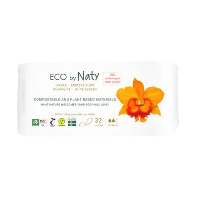 Органічні щоденні прокладки Eco by Naty Normal 32 шт ФР-00000080 фото