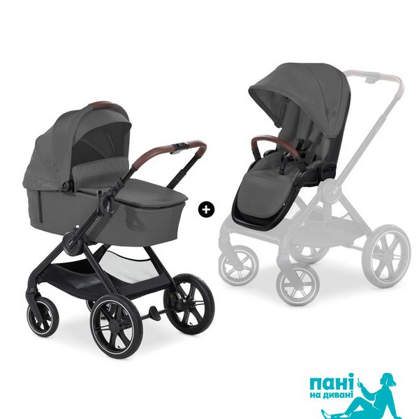 Универсальная коляска 2 в 1 Hauck Walk N Care Air (Dark Grey) 16548-5 фото