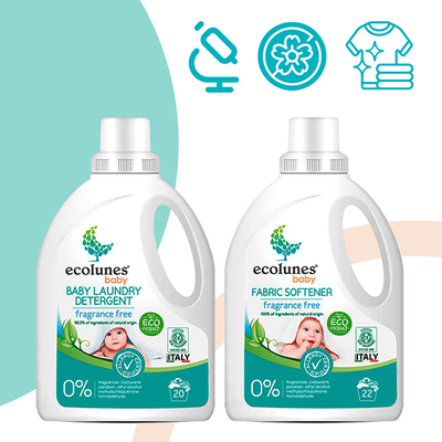 Гіпоалергенний Економ набір для прання дитячого одягу Ecolunes 1757942354 фото