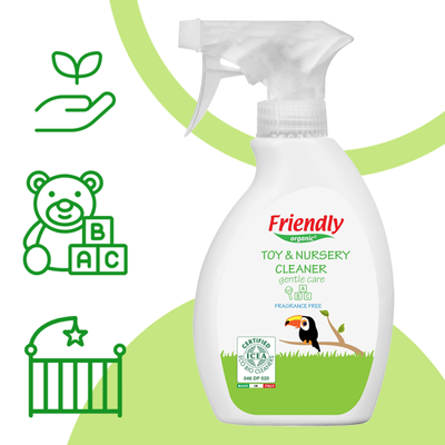 Органическое очищающее средство для детской комнаты и игрушек Friendly Organic 250 мл FR2311 фото
