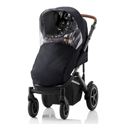 Дождевик для прогулочного блока коляски BRITAX-ROMER SMILE III (Black) 2000033157 фото