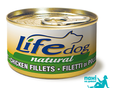 Куряче філе ЛайфДог 90 г - Додатковий вологий корм для собак - LifeDog 90 gr Сhicken fillet 20012 фото