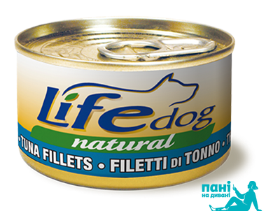 Тунець ЛайфДог 90 г - Додатковий вологий корм для собак - LifeDog 90 gr Tuna 20018 фото