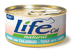 Тунець з кальмаром ЛайфКет 85 г - Додатковий вологий корм для котів - LifeCat 85 gr Tuna with squid 110132 фото 2