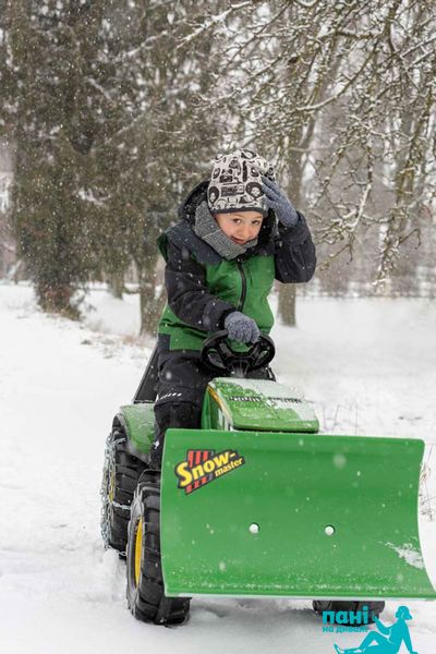 Відвал для прибирання снігу Rolly Toys rollySnow Master (зелений) 408993 фото