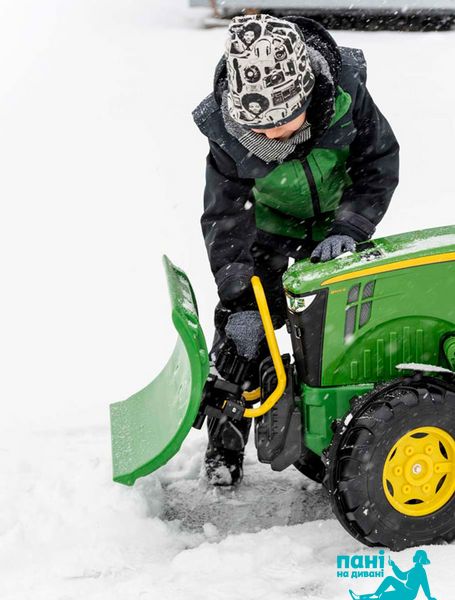 Відвал для прибирання снігу Rolly Toys rollySnow Master (зелений) 408993 фото