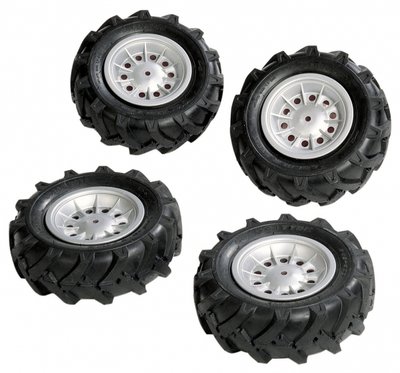 Набор надувных колес Rolly Toys rollyTrac Air Tyres (310х95х4) 409181 фото