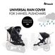 Дощовик Hauck Pushchair Raincover 3W 55078-6 фото 4