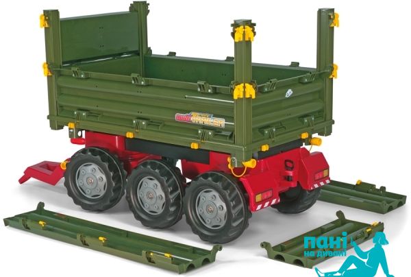 Причіп на 6-х колесах Rolly Toys rollyMulti Trailer 125012 фото