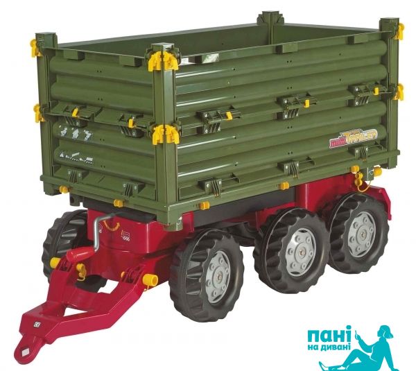 Причіп на 6-х колесах Rolly Toys rollyMulti Trailer 125012 фото