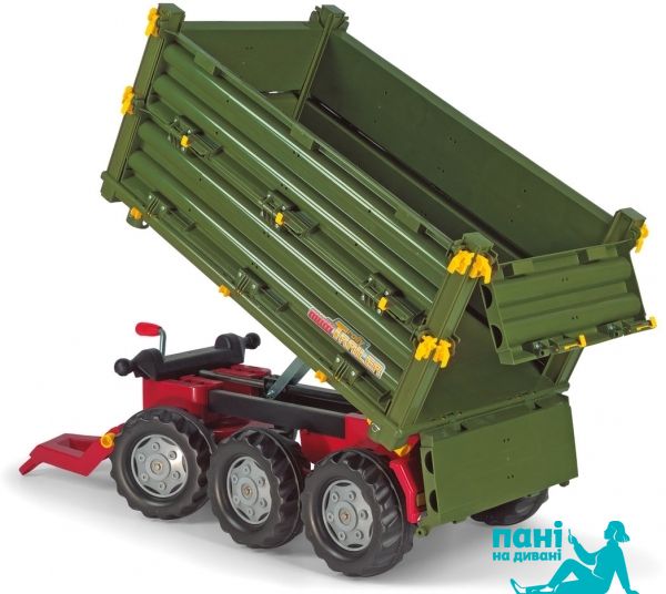 Причіп на 6-х колесах Rolly Toys rollyMulti Trailer 125012 фото