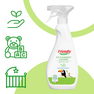 Органическое очищающее средство для детской комнаты и игрушек Friendly Organic 500 мл ФР-00000359 фото