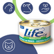 Курка з яловичиною ЛайфКет 85 г - Додатковий вологий корм для котів - LifeCat 85 gr Сhicken fillet with beef 110129 фото 1