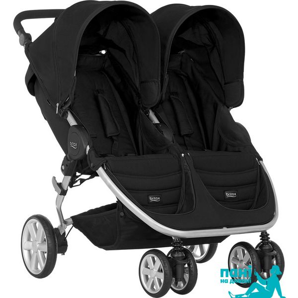 Коляска для двійні Britax Römer B-Agile Double (Cosmos Black) 2000033222 фото