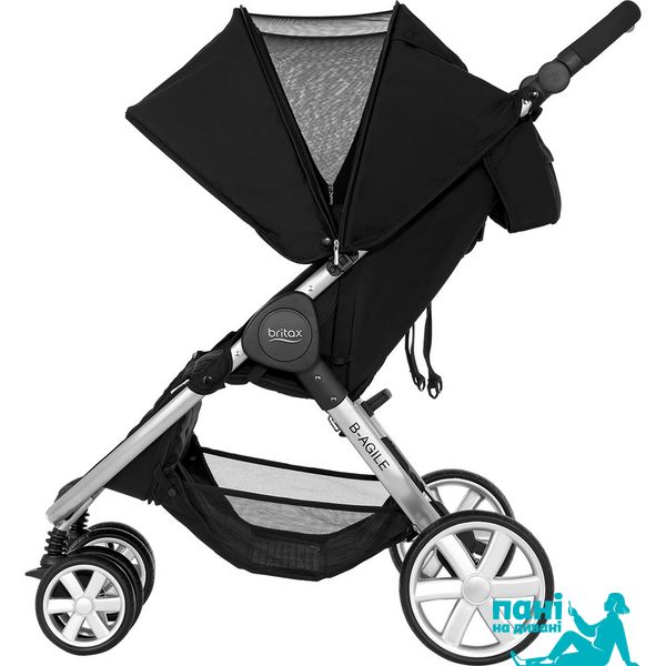 Коляска для двойни Britax Römer B-Agile Double (Cosmos Black) 2000033222 фото