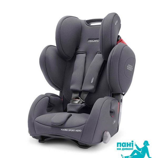 Автокрісло RECARO Young Sport HERO (Prime Silent Grey) 88014310050 фото