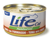 Тунец с сиром ЛайфКэт 85 г - Дополнительный влажный корм для кошек - LifeCat 85 gr Tuna with cheese 110128 фото 2