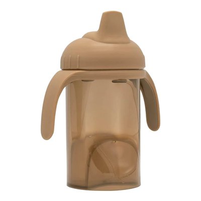 Чашка непроливайка Difrax Non-Spill Sippy Cup Soft із силіконовим носиком, 250 мл (Caramel) 704 Caramel фото