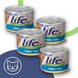 4 банки Тунець ЛайфКет 150 г - Додатковий вологий корм для котів - LifeCat leRicette 150 gr Tuna copy_4шт фото