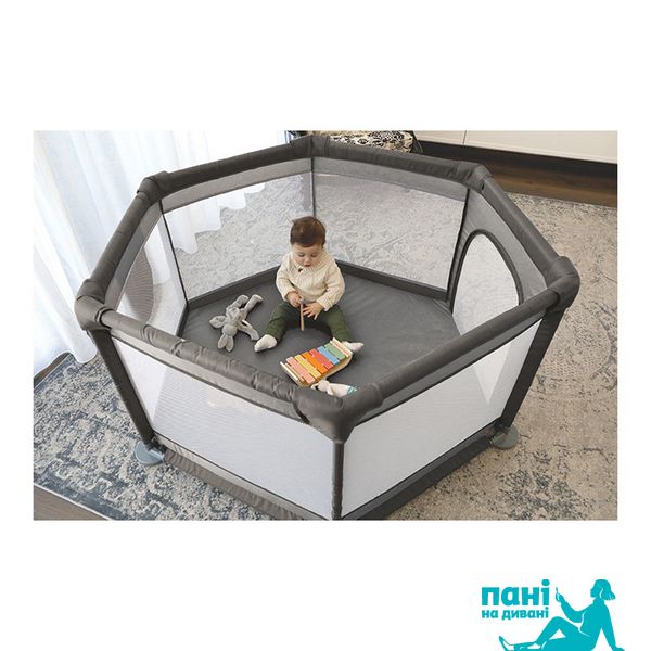 Манеж дитячий DreamBaby Playpen (Taupe) G9496 фото